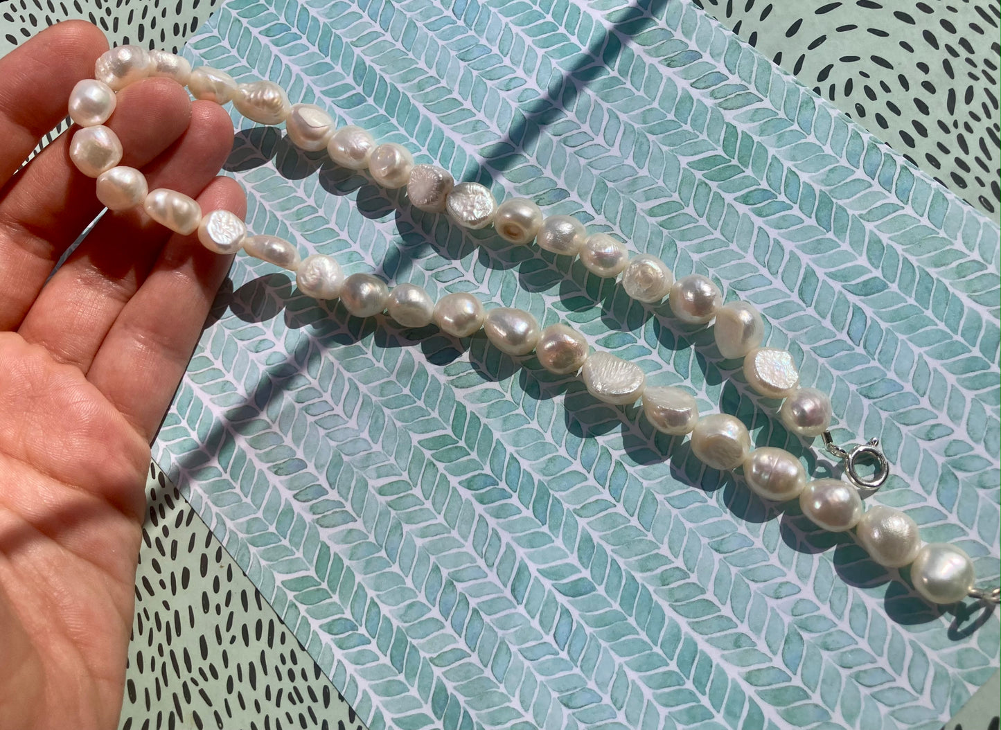 Baroque Freshwater Pearls Chunky Necklace