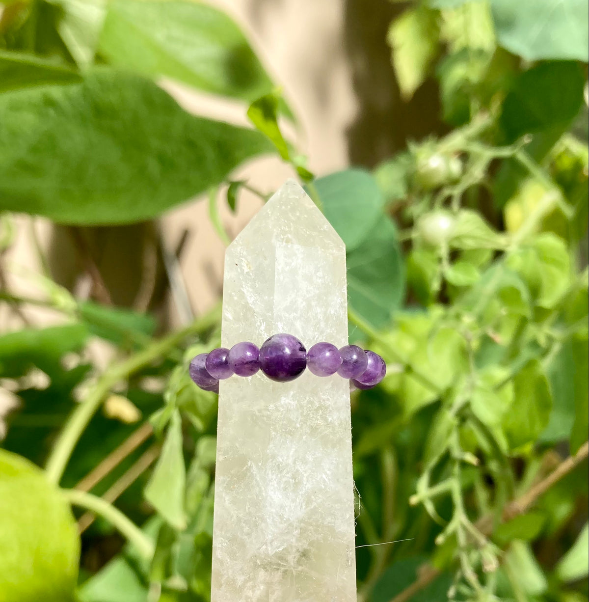 Elastischer Juicy Carneol Fidget Ring aus natürlichen Edelsteinperlen für Gelassenheit