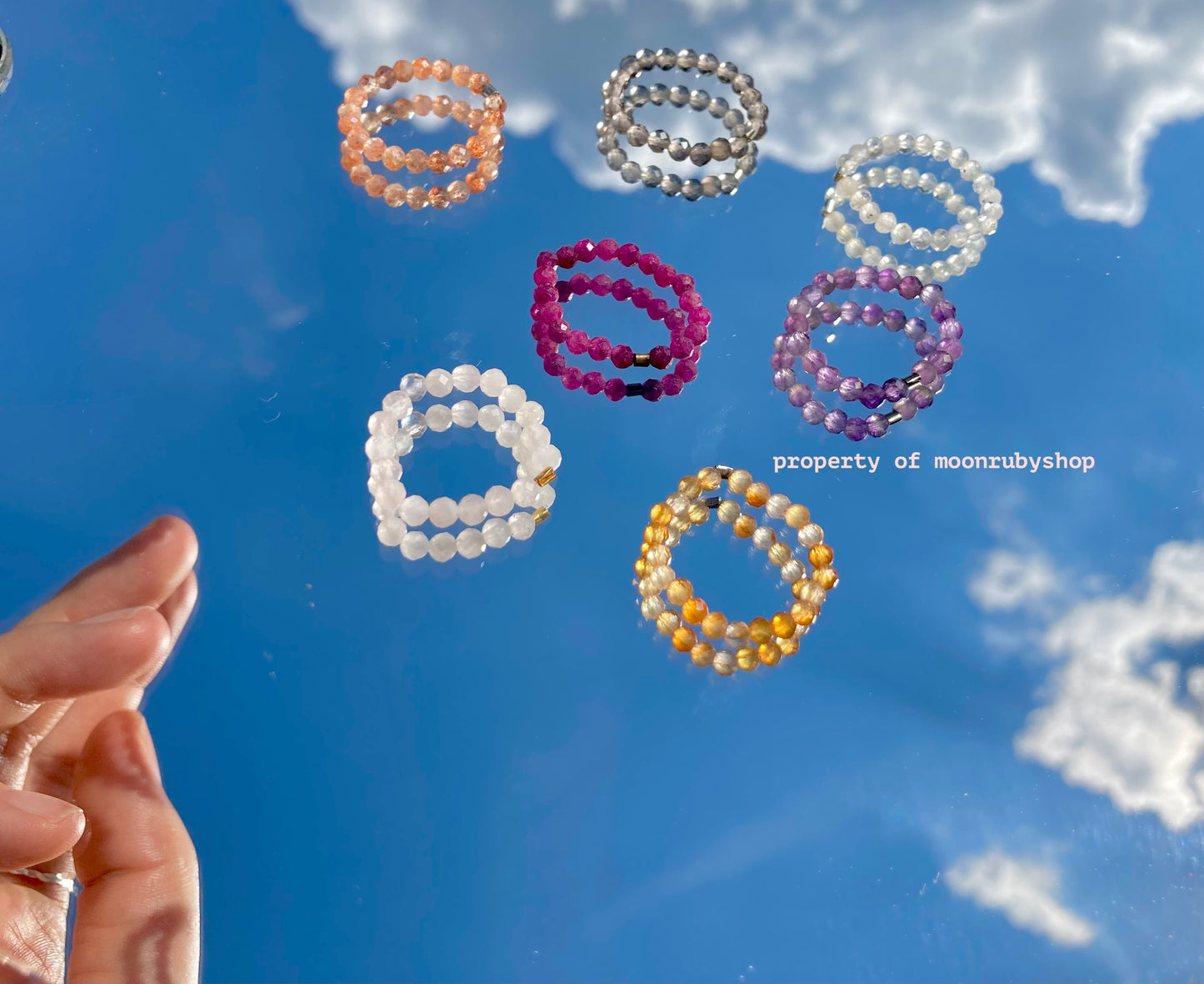 7 Worry Gemstone Rings for Every Weekday