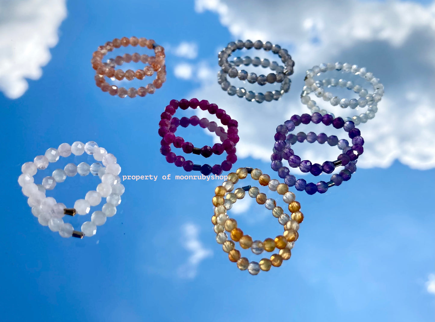 7 Worry Gemstone Rings for Every Weekday