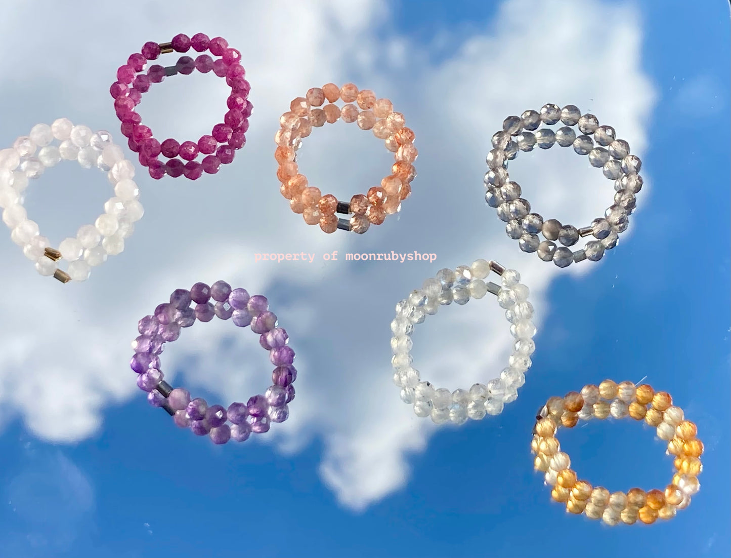 7 Worry Gemstone Rings for Every Weekday